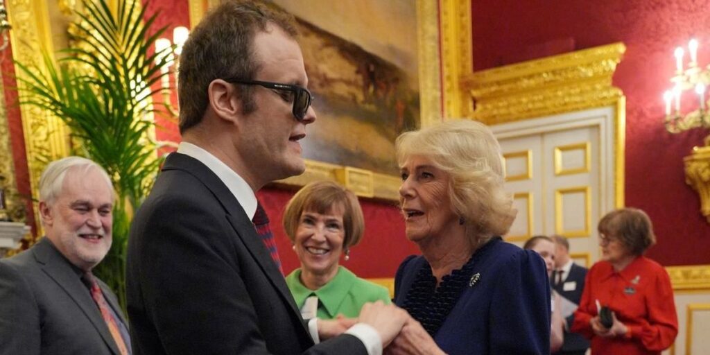 Queen Camilla's blind nephew performs piano at Royal Family residence