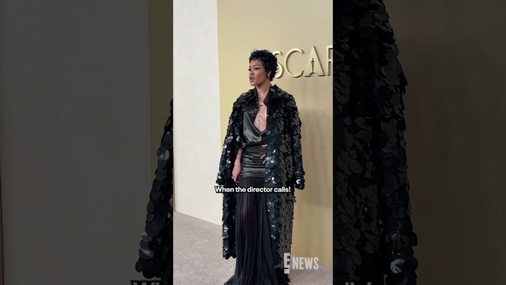 Teyana Taylor would know Paul Thomas Anderson's voice anywhere. 🥹  #AwardsSeason
