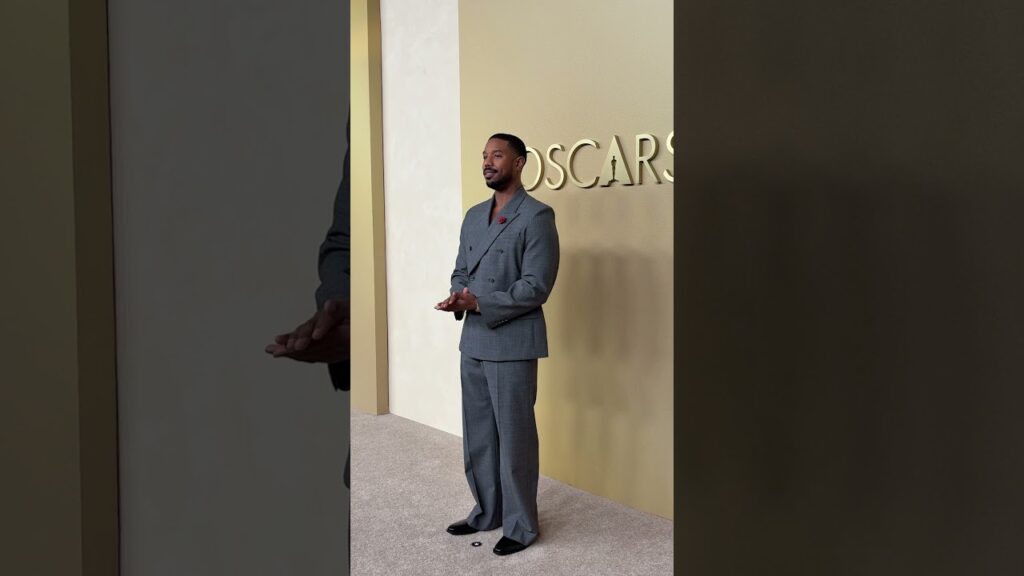 Michael B. Jordan arrives to the #Oscars Nominees Luncheon. #AwardsSeason