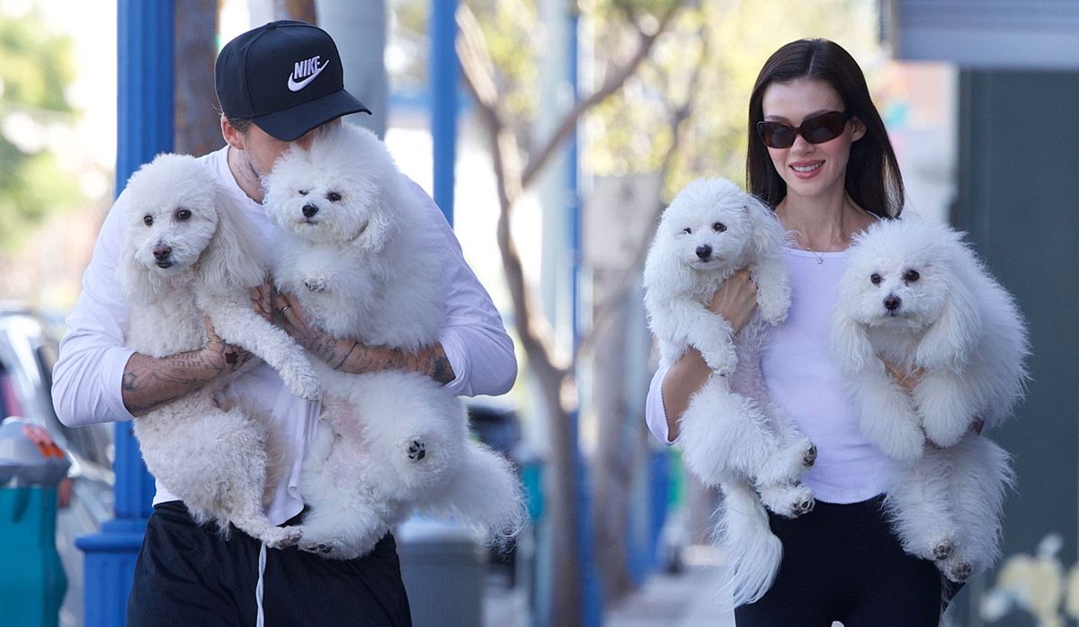 Brooklyn Beckham and his wife, Nicola Peltz,