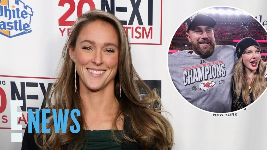 Kylie Kelce Shares Kids’ Sweet Habit With Travis Kelce, Taylor Swift | E! News