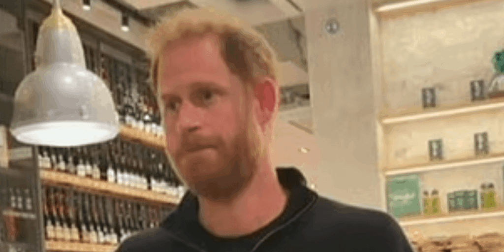 Prince Harry fights back tears as he speaks to bereaved British families