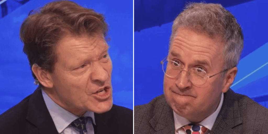 Richard Tice and Christopher Hope squabble in furious row over billionaire's controversial comments