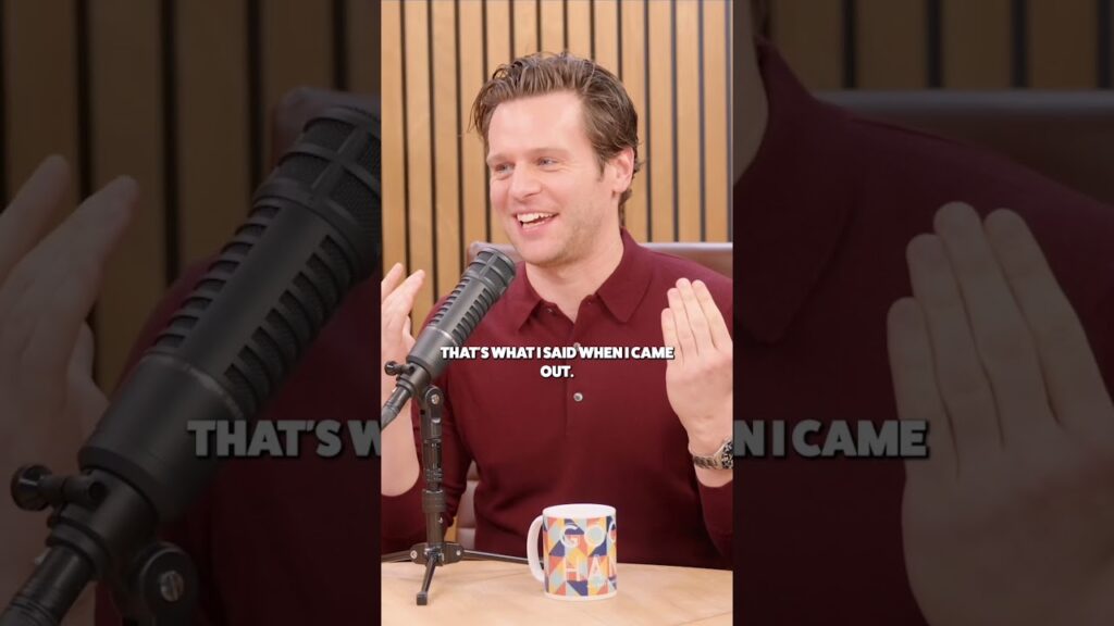 You can’t rain on a parade with Jonathan Groff as Grand Marshal☂️