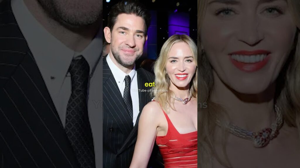 How Emily Blunt and John Krasinski Met #shorts #emilyblunt #johnkrasinski