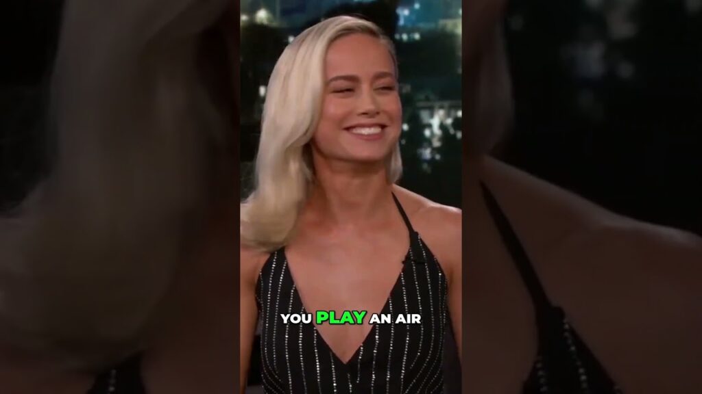 Brie Larson on Texting as Work & Air Force Pilot Role