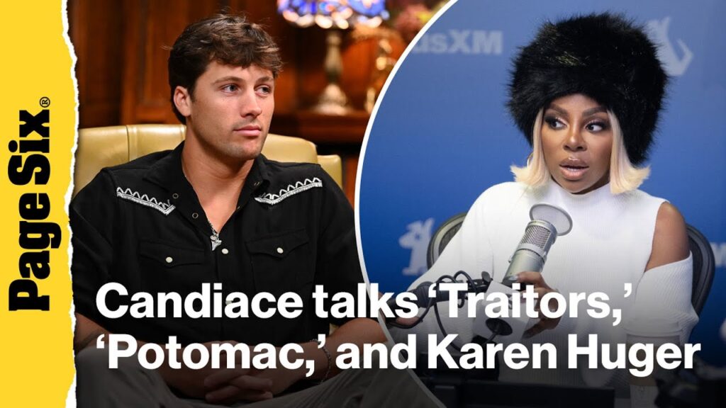 Candiace Dillard Bassett says Rob should be ‘afraid’ on ‘Traitors’ | Page Six Radio Candiace Dillard Bassett says Rob should be 'afraid' on 'Traitors' | Page Six Radio