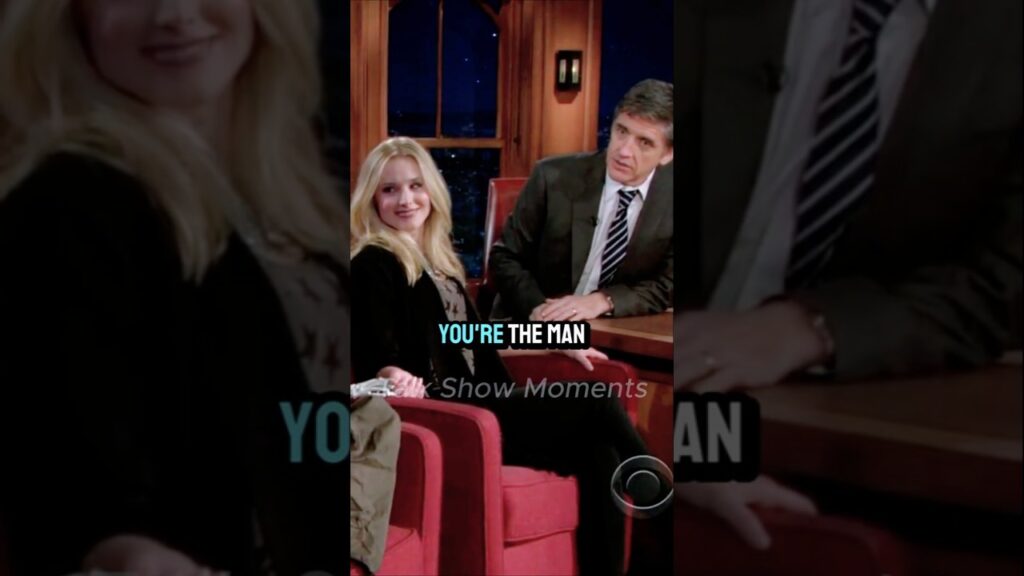 Welcome to the Show, Kristen! 💥🎉 #Craigferguson