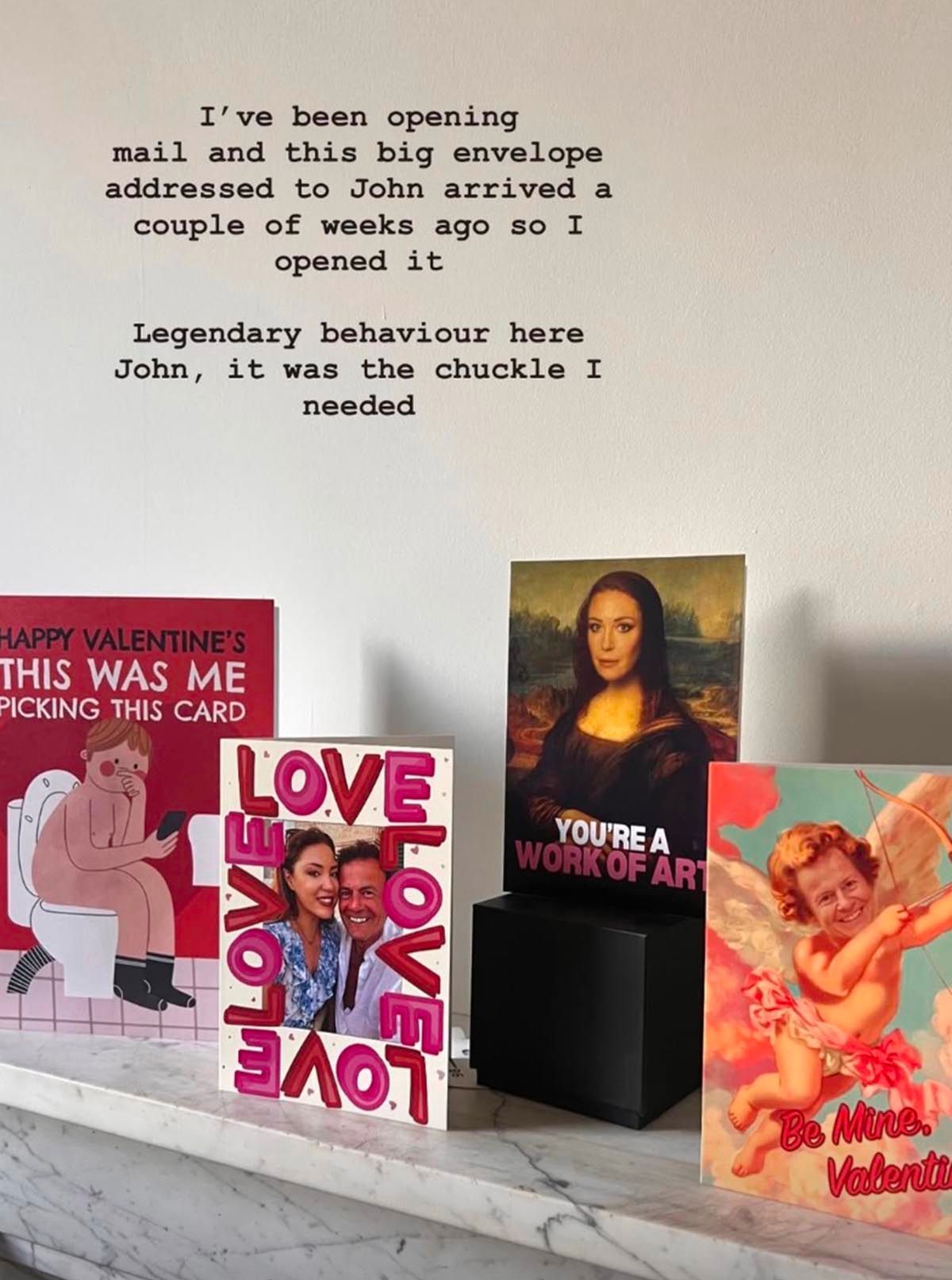 Lorna has shared the tear-jerking final gift from her late husband, John