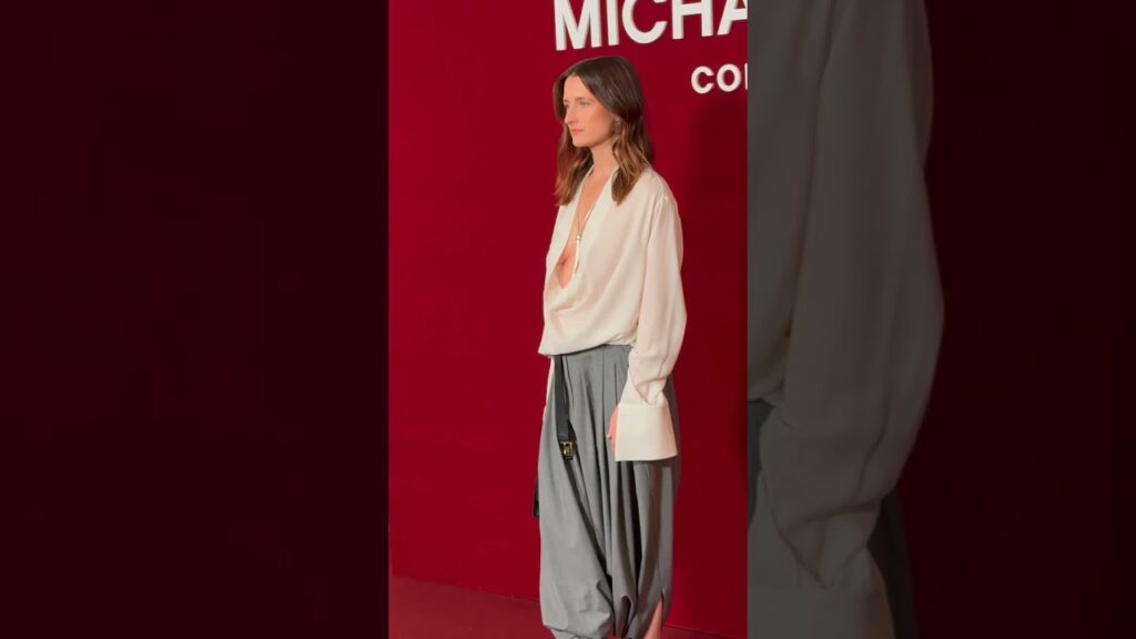 Grace Gummer on the Michael Kors Fall 2026 Runway Show red carpet #shorts Grace Gummer on the Michael Kors Fall 2026 Runway Show red carpet #shorts