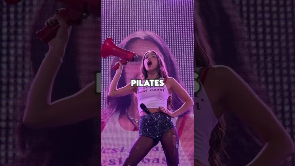 Olivia Rodrigo Suprises Fan During Pilates #oliviarodrigo #shorts