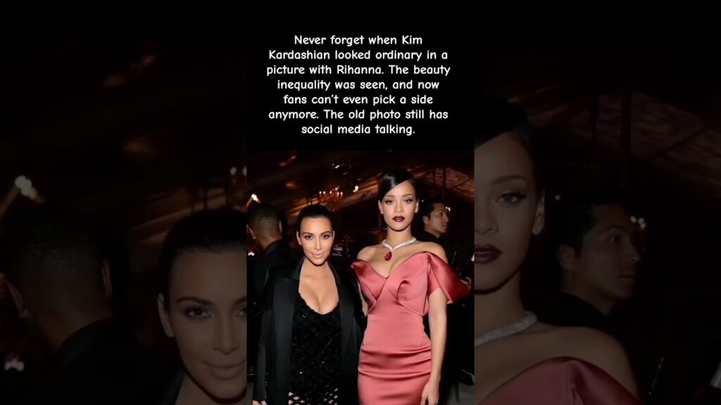 “Kim Looked Ordinary Next to Rihanna?! Fans Still Talking 😳” #celebritynews