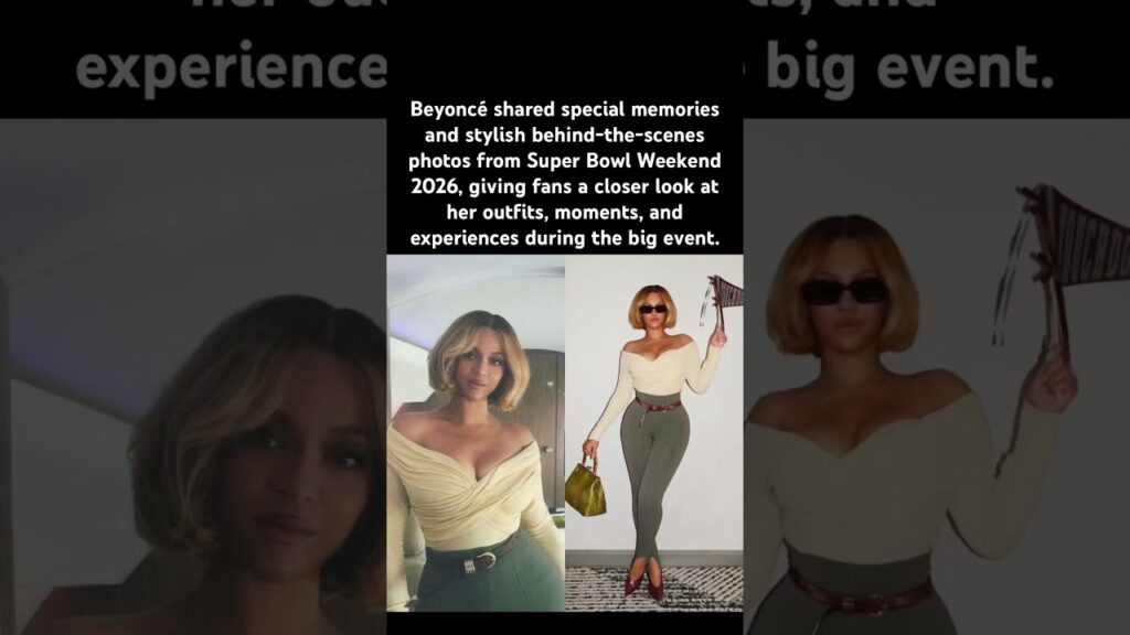 Beyoncé shares Super Bowl memories#Beyonce #SuperBowl2026 #CelebrityNews #YouTubeShorts #TrendingNow Beyoncé shares Super Bowl memories#Beyonce #SuperBowl2026 #CelebrityNews #YouTubeShorts #TrendingNow