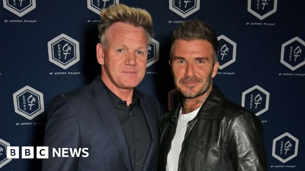 Time will heal Beckham family relationship, says Gordon Ramsay - BBC