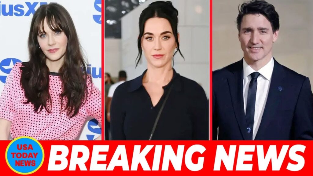 Zooey Deschanel Reacts To Pal Katy Perry’s Romance With Justin Trudeau