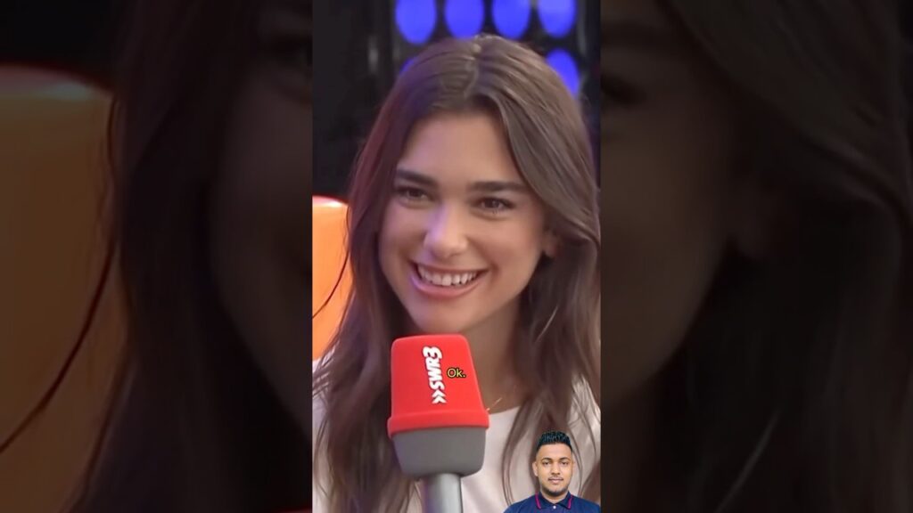 Dua Lipa Funny Interview ❤️ She is so cute 🥰 #dualipa