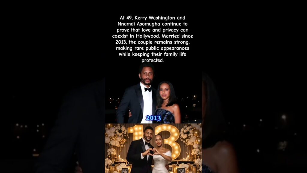 “Kerry Washington Turns 49 — And Her Marriage Is Still Goals 🥹❤️” #celebritynews