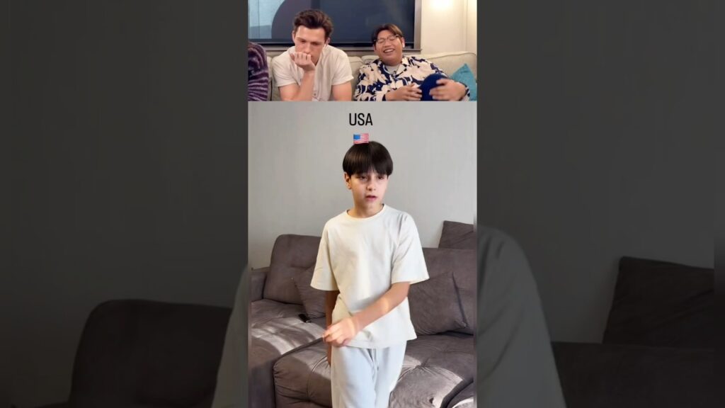 Tom Holland React Viral Videos Part 22 #tomholland #funny #trytolaugh #reaction