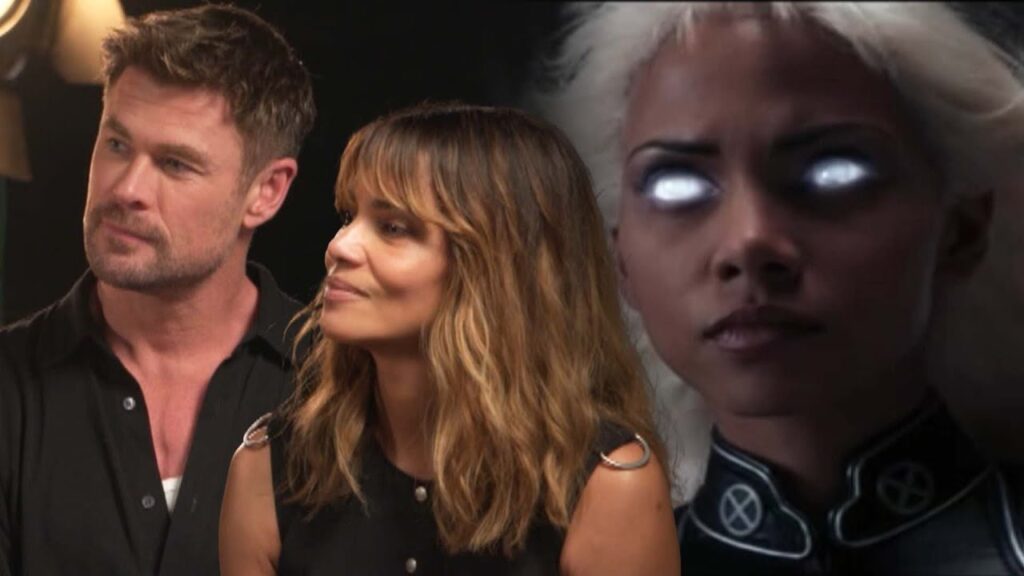 Chris Hemsworth and Halle Berry on Her Possible Return as X-Men’s Storm in the MCU (Exclusive) Chris Hemsworth and Halle Berry on Her Possible Return as X-Men's Storm in the MCU (Exclusive)