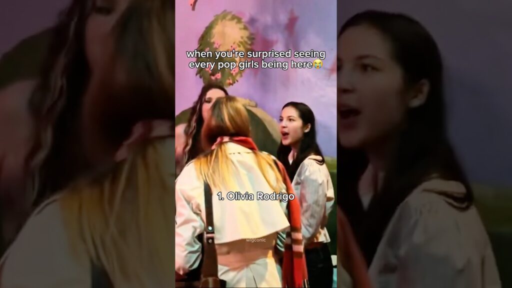 Olivia Rodrigo and Zara Larsson CAUGHT attending the same show😭 #celebrity