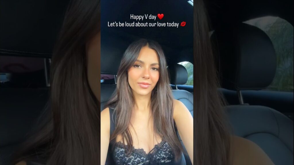 Victoria Justice Happy Valentine's Day 💌 #victoriajustice #shorts