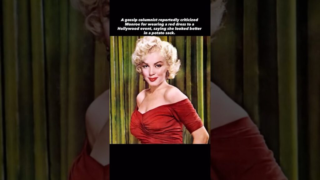 Marilyn Monroe potato sack photoshoot #historyshorts #americanhistory #marilynmonroe #history #usa