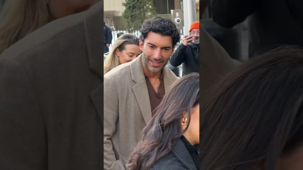 Justin Baldoni's 2nd day in court after 'unsuccessful' settlement talk w/ Blake Lively #shorts