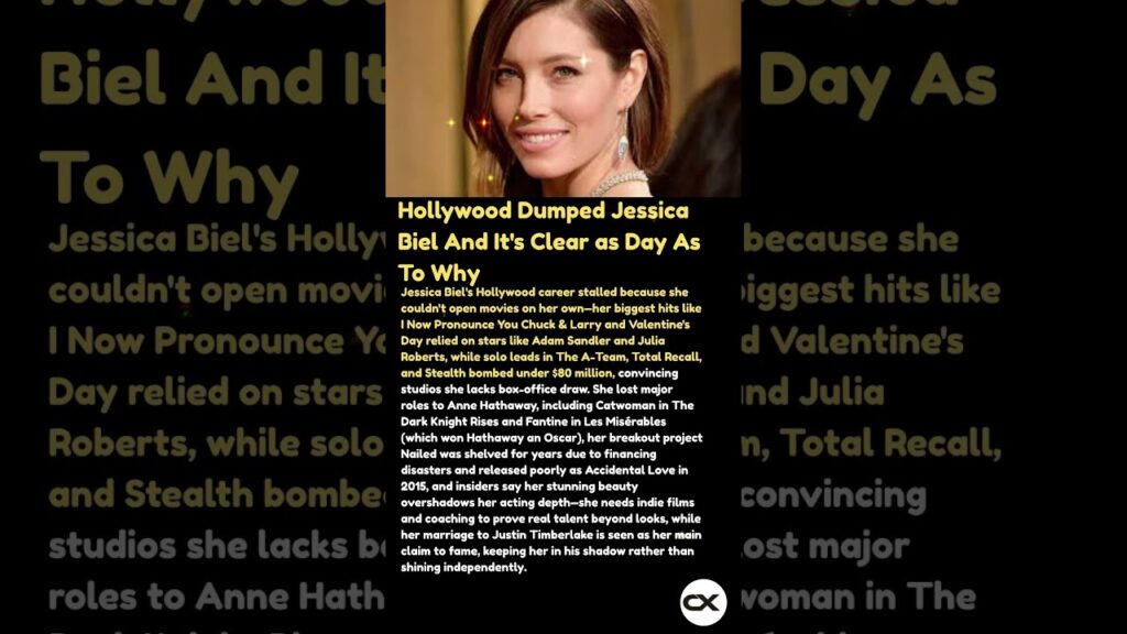 Hollywood Dumped Jessica Biel And It’s Clear as Day As To Why #shorts Hollywood Dumped Jessica Biel And It's Clear as Day As To Why #shorts