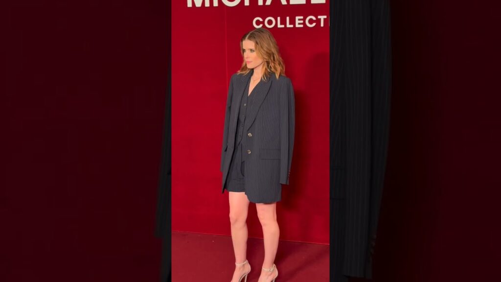 Kate Mara on the Michael Kors Fall 2026 Runway Show red carpet #shorts