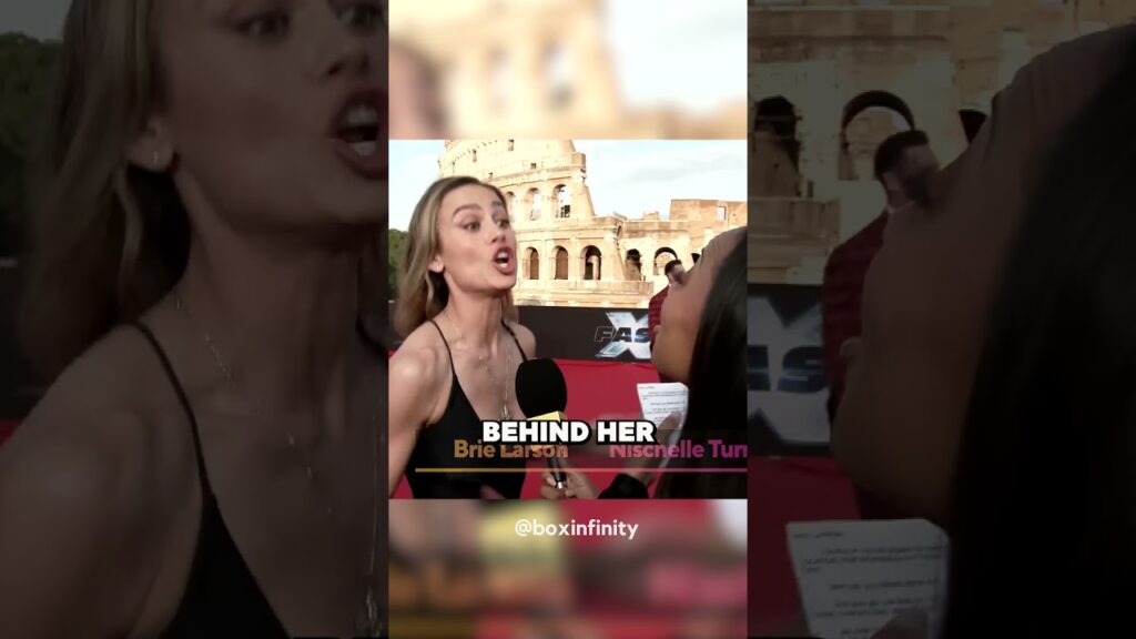 Brie Larson Fangirls Over John Cena 😂