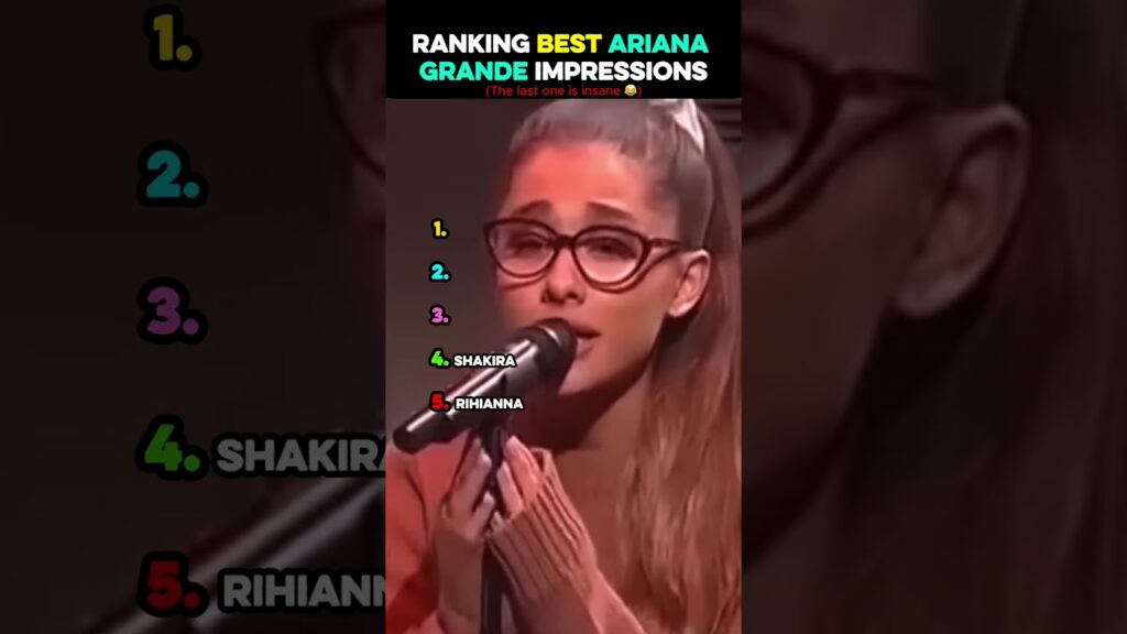 Ranking Best Ariana Grande Impression! 😂