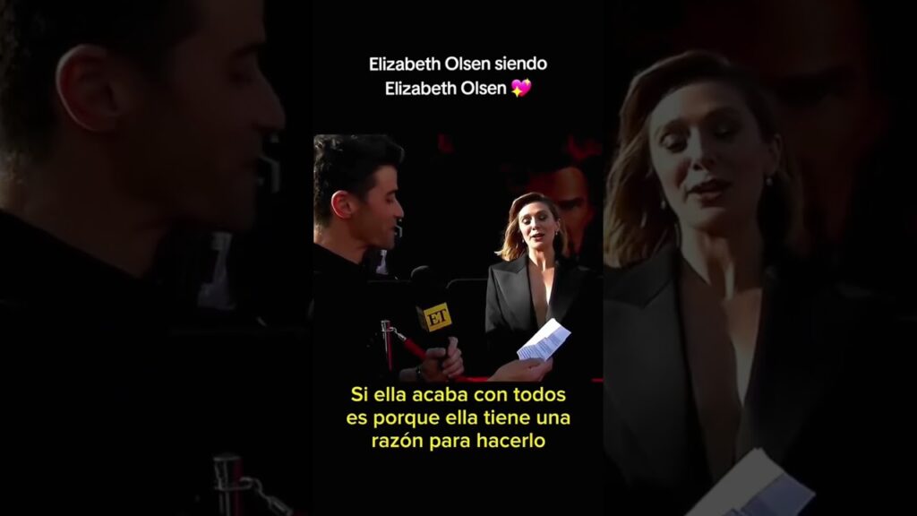 Elizabeth siendo Elizabeth Olsen 🫶✨ │ ByCrisZ Cine #shorts