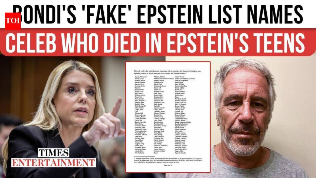 Outrage Erupts After Epstein List Includes Dead Celebrity Who Died Before Sex Offender's Crimes