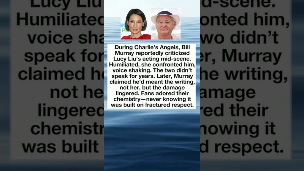 The Famous Onset Feud Between Bill Murray and Lucy Liu