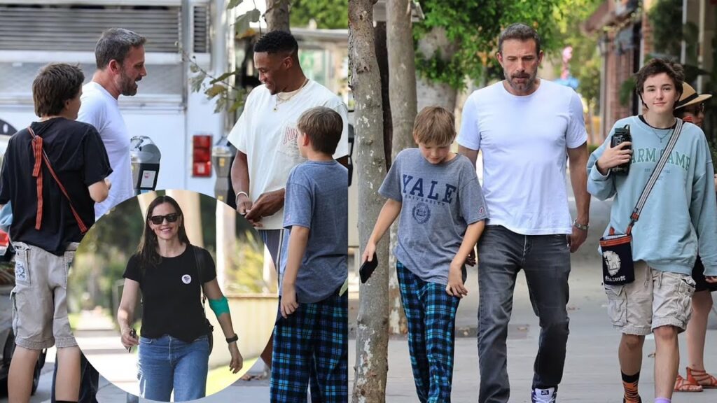 Jennifer Garner Smiles Bright After LA Blood Drive While Ben Affleck Bonds With Their Kids. Jennifer Garner Smiles Bright After LA Blood Drive While Ben Affleck Bonds With Their Kids.