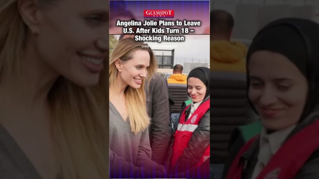 Angelina Jolie Plans to Leave U.S. — Shocking Reason #angelinajolie  #celebritynews