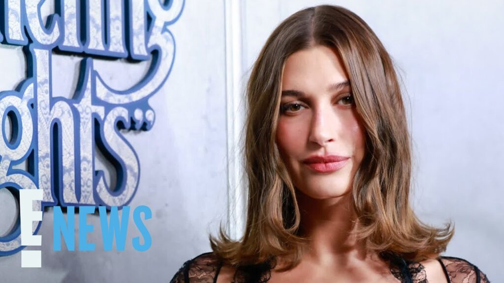 Hailey Bieber Rocks Risqué Look for Wuthering Heights Premiere | E! News