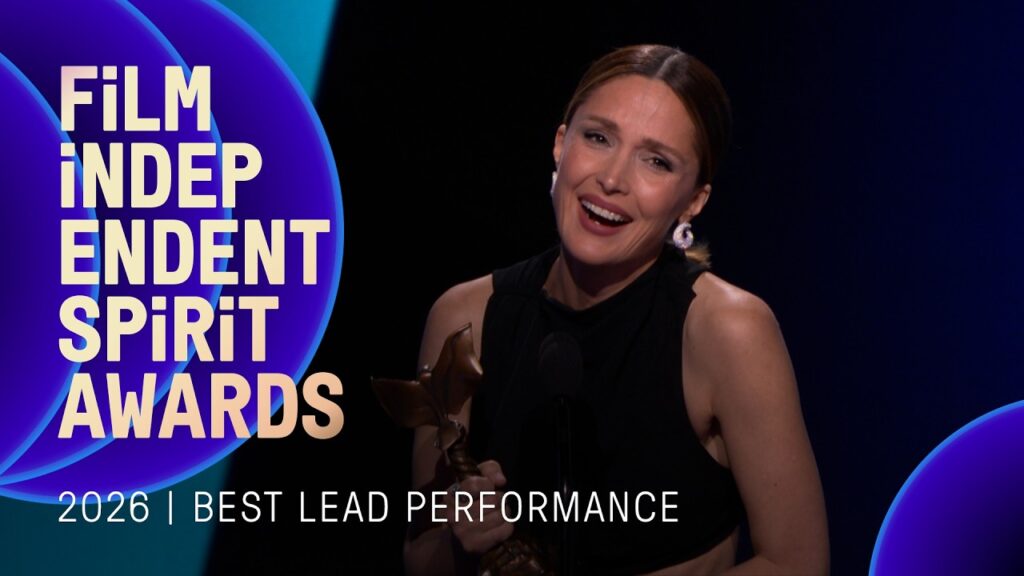 ROSE BYRNE wins BEST LEAD PERFORMANCE at the 2026 Film Independent Spirit Awards ROSE BYRNE wins BEST LEAD PERFORMANCE at the 2026 Film Independent Spirit Awards