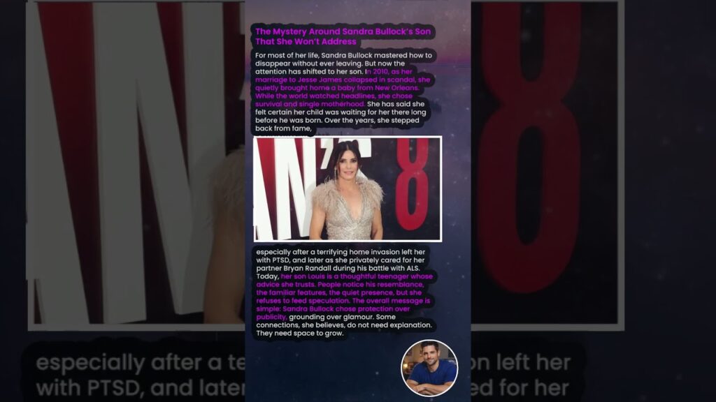 The Mystery Around Sandra Bullock’s Son That She Won’t Address #shorts