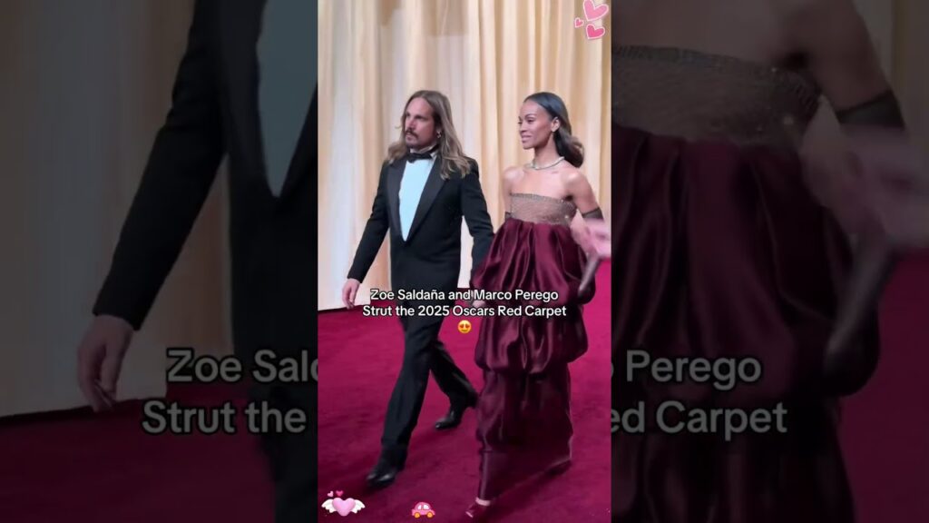 THE couple to watch 🤩#zoesaldana  #zoesaldana #tiktokfashion #filmtok #emiliaperez