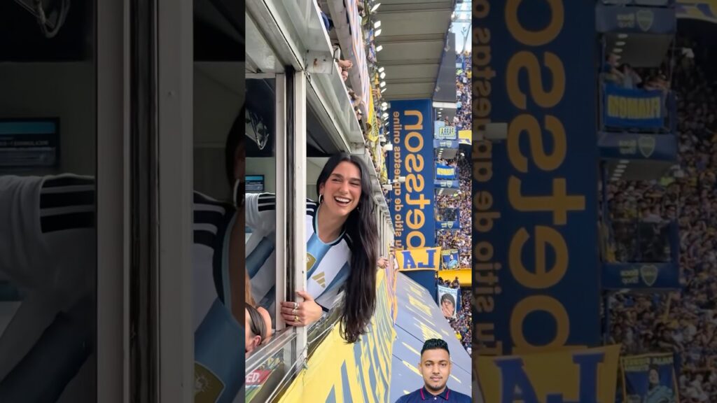 Dua Lipa Enjoying Argentina Match ❤️‍🔥🥰 #dualipa