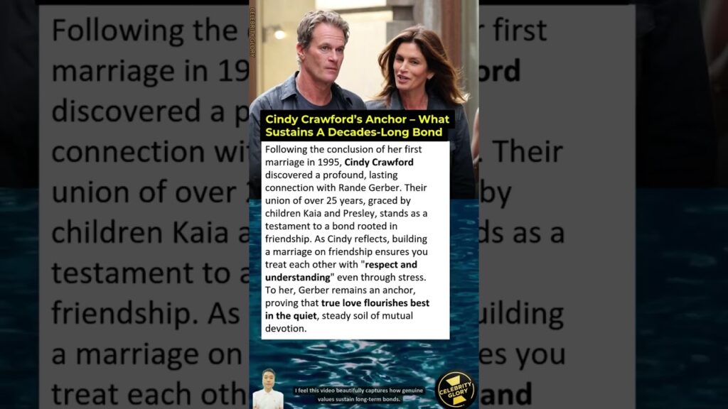 Cindy Crawford’s Anchor – What Sustains A Decades-Long Bond Cindy Crawford’s Anchor – What Sustains A Decades-Long Bond