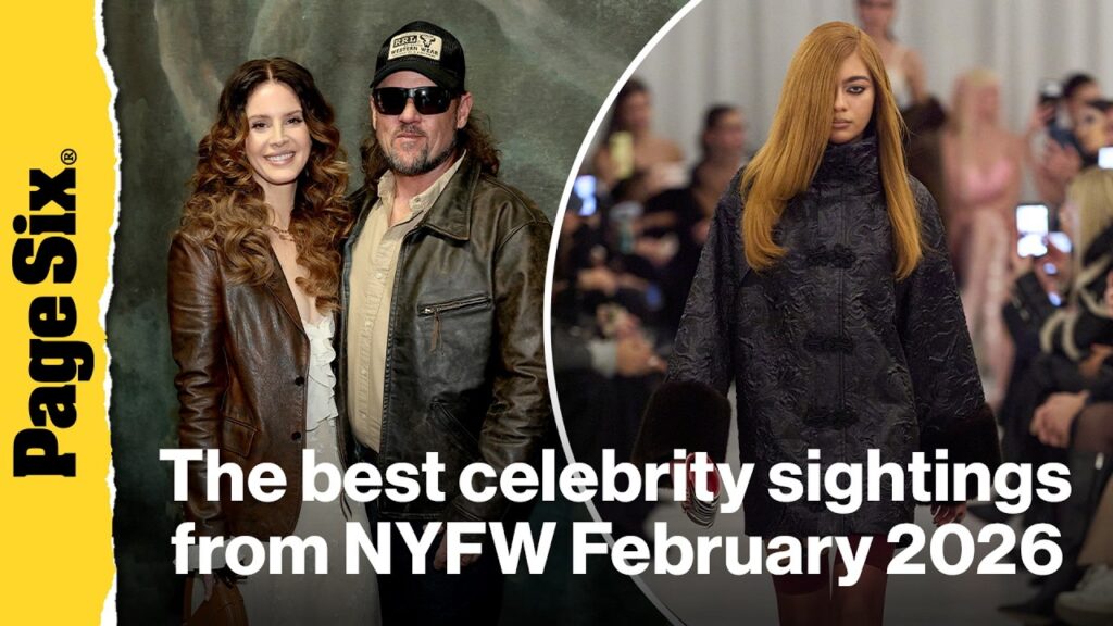 The best celebrity sightings from NYFW February 2026 | Currently Trending The best celebrity sightings from NYFW February 2026 | Currently Trending