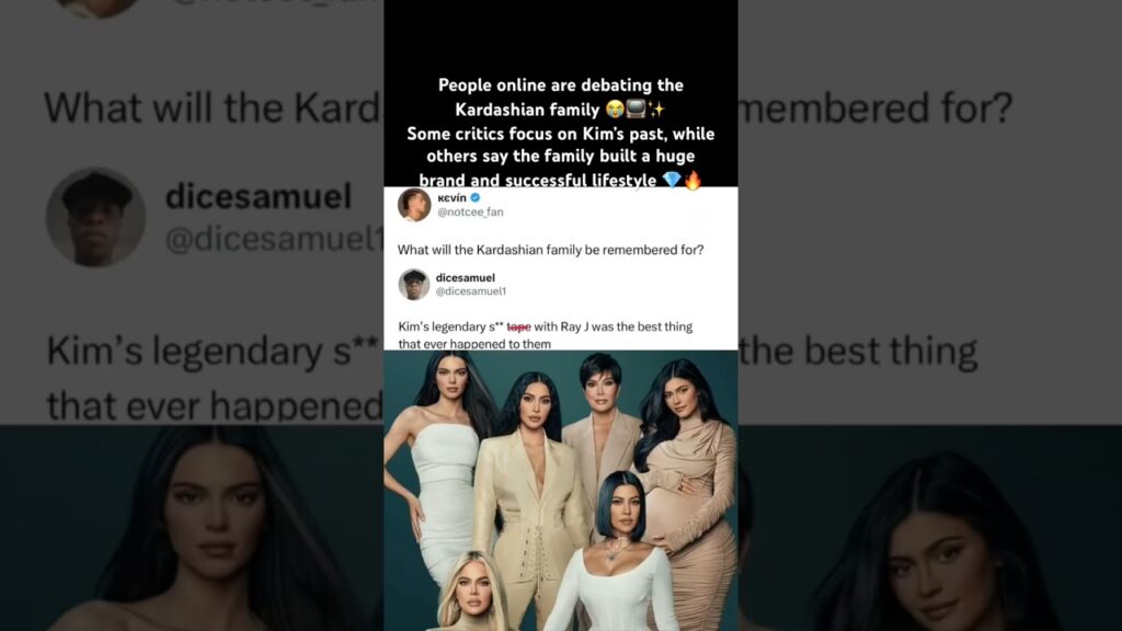 Kardashian debate sparks onlinereactions#Kardashians #Kim Kardashian #PopCulture#Trending