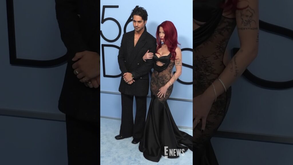 Someone cast Halsey as Jessica Rabbit STAT! ❤️‍🔥 She supports fiancé Avan Jogia at "56 Days."