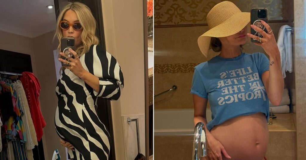 Laura Whitmore pregnant with second child after hiding baby bump for months Daily Mirror
