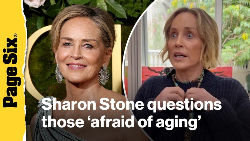 Sharon Stone, 67, questions those ‘afraid of aging’ Sharon Stone, 67, questions those 'afraid of aging'