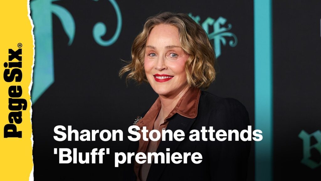 Sharon Stone, 67, looks half her age at glamorous 'Bluff' premiere