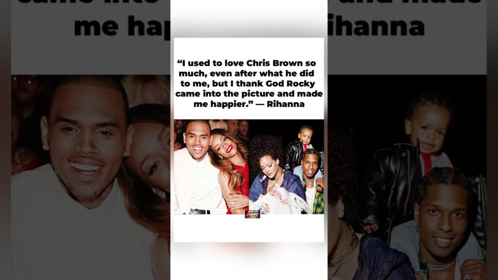 👑💔 Rihanna Opens Up: "I Used to Love Chris Brown — Then Rocky Showed Me Real Happiness" 🥹✨#shorts