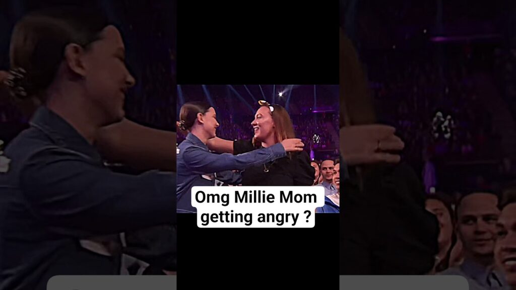 Is Millie bobby brown mom getting angry #strangerthings